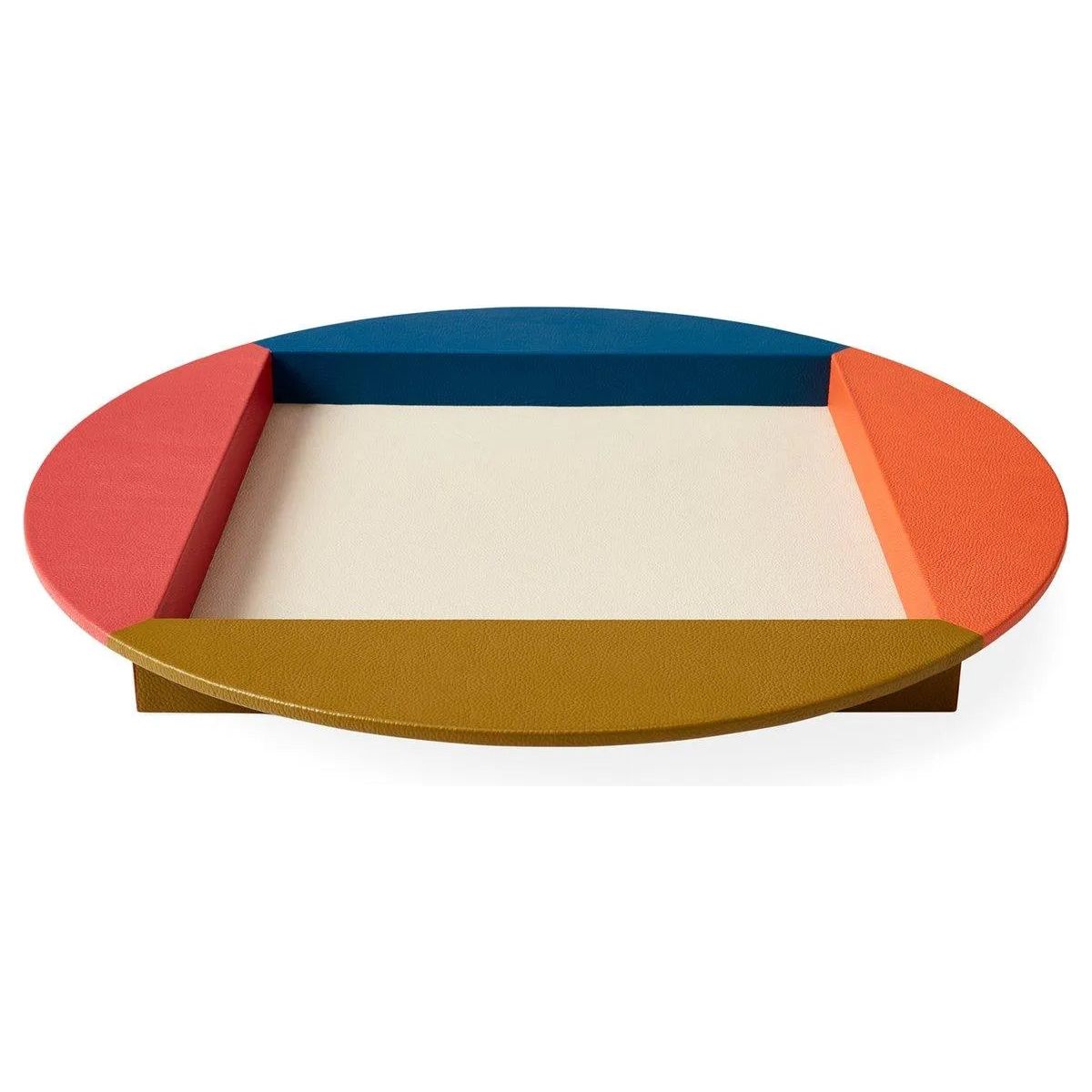 Perimeter Leather Tray | Jonathan Adler - Montreal Lighting & Hardware