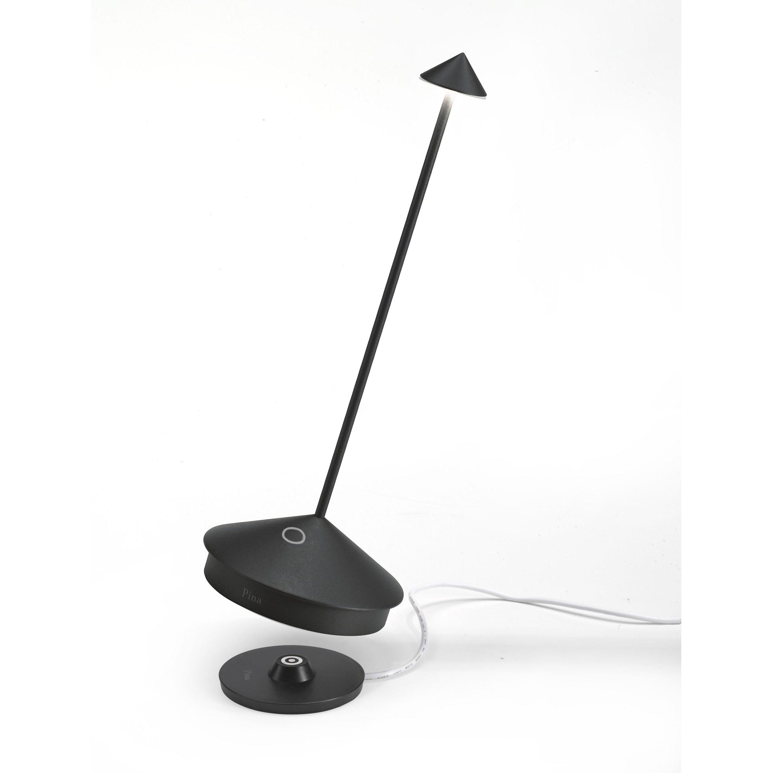 Lampe de bureau rechargeable avec tête amovible magnétique – coloris blanc, Lampes de bureau