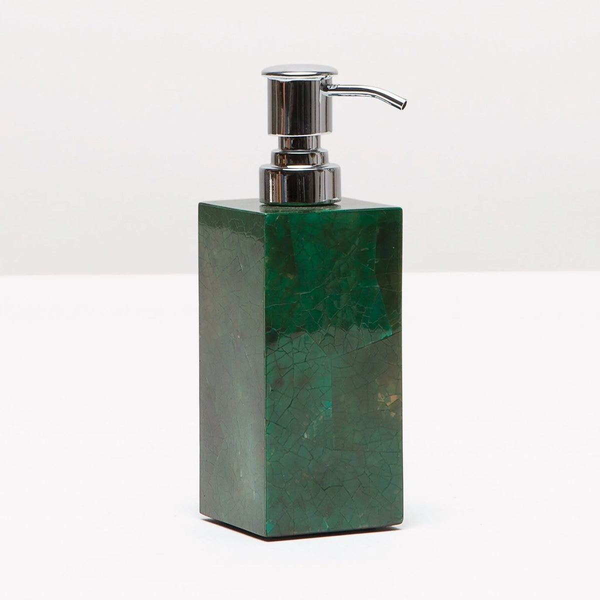 Pigeon and Poodle - PP001197 - Palm Beach Soap Pump - Palm - Emerald Shell