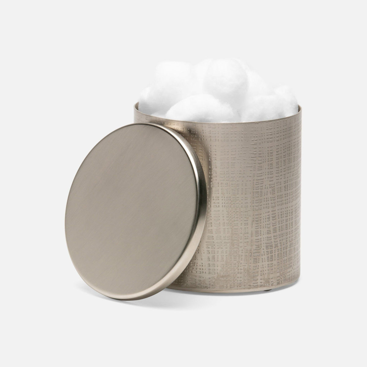 Pigeon and Poodle - PP004224 - Remy Canister - Remy - Pewter Textured Stainless Steel