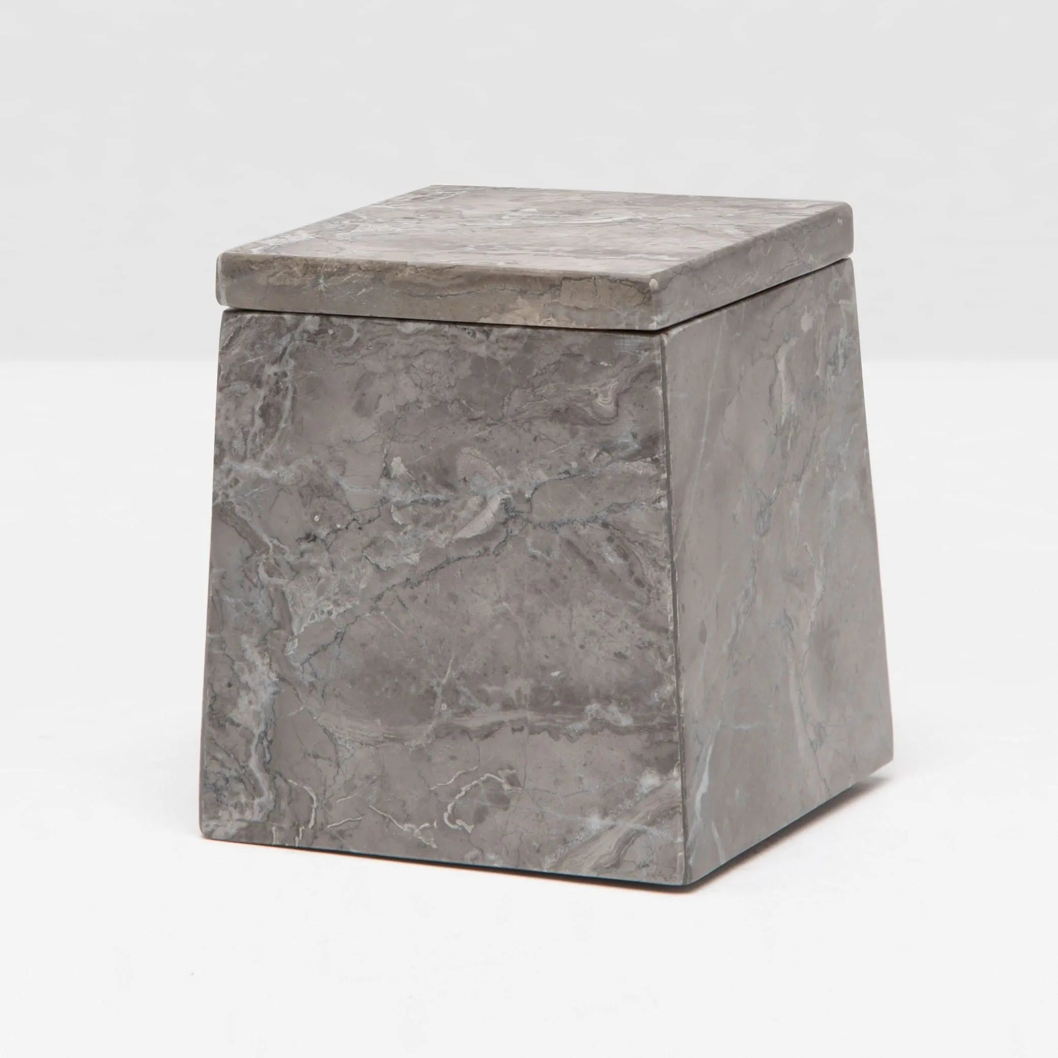 Pigeon and Poodle - PP001536 - Veneto Canister - Veneto - Gray Polished Marble