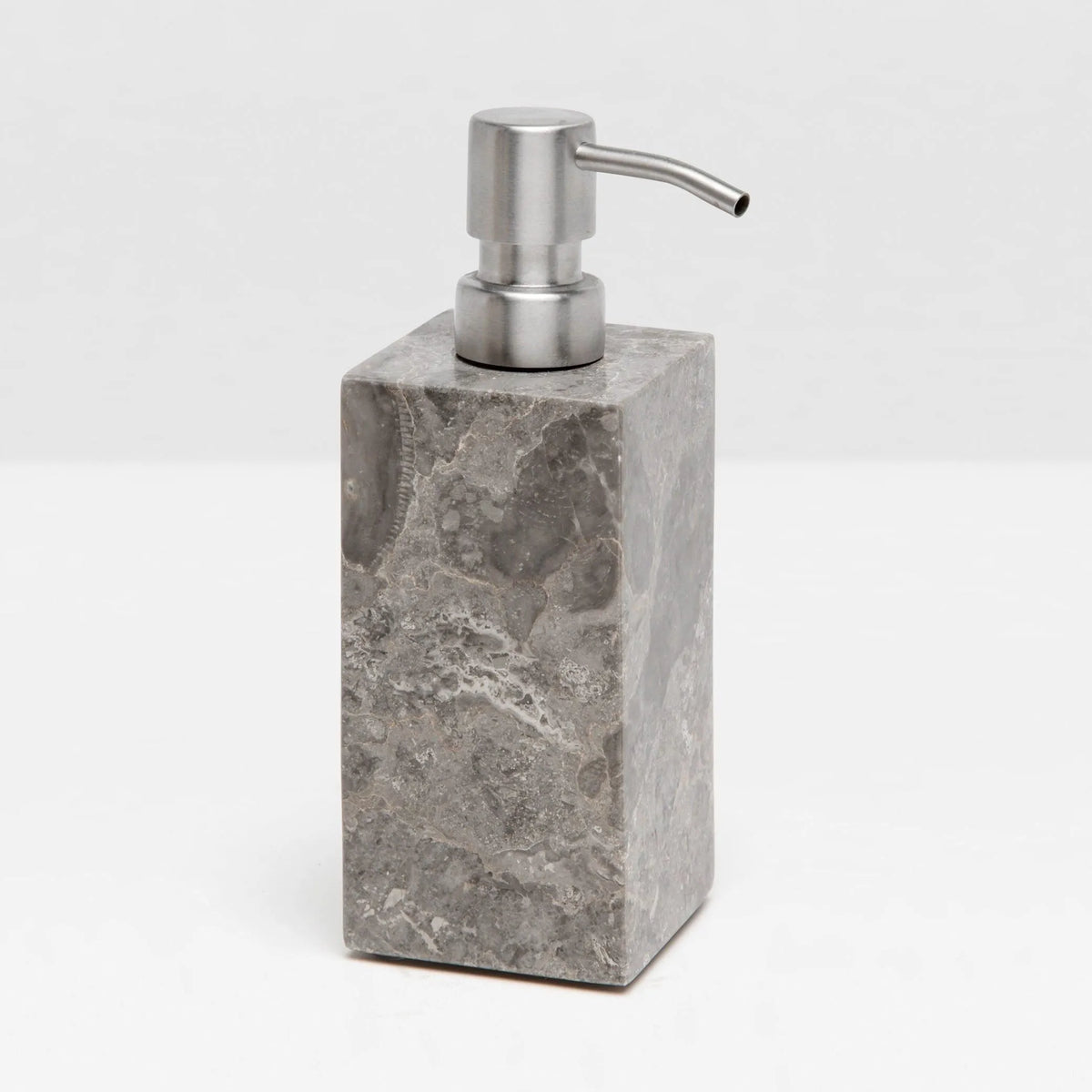 Pigeon and Poodle - PP001538 - Veneto Soap Pump - Veneto - Gray Polished Marble