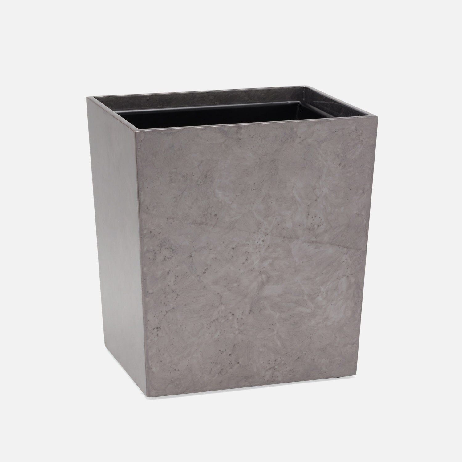 Pigeon and Poodle - PP006703 - Charlotte Wastebasket - Charlotte - Pewter Burl Resin