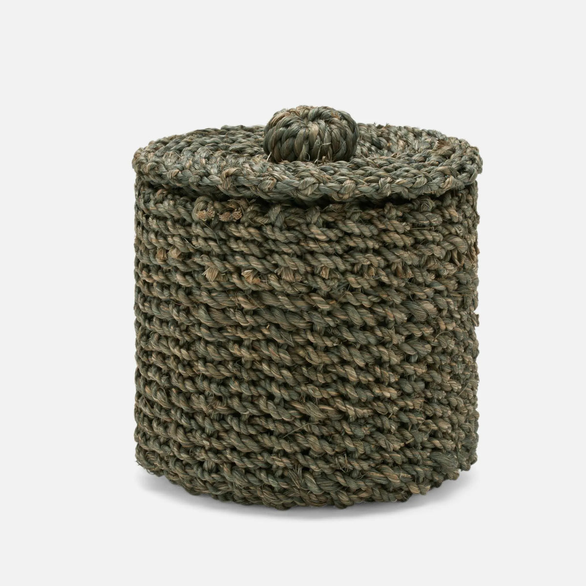 Pigeon and Poodle - PP000424 - Chelston Canister - Chelston - Bleached Natural Abaca Fiber