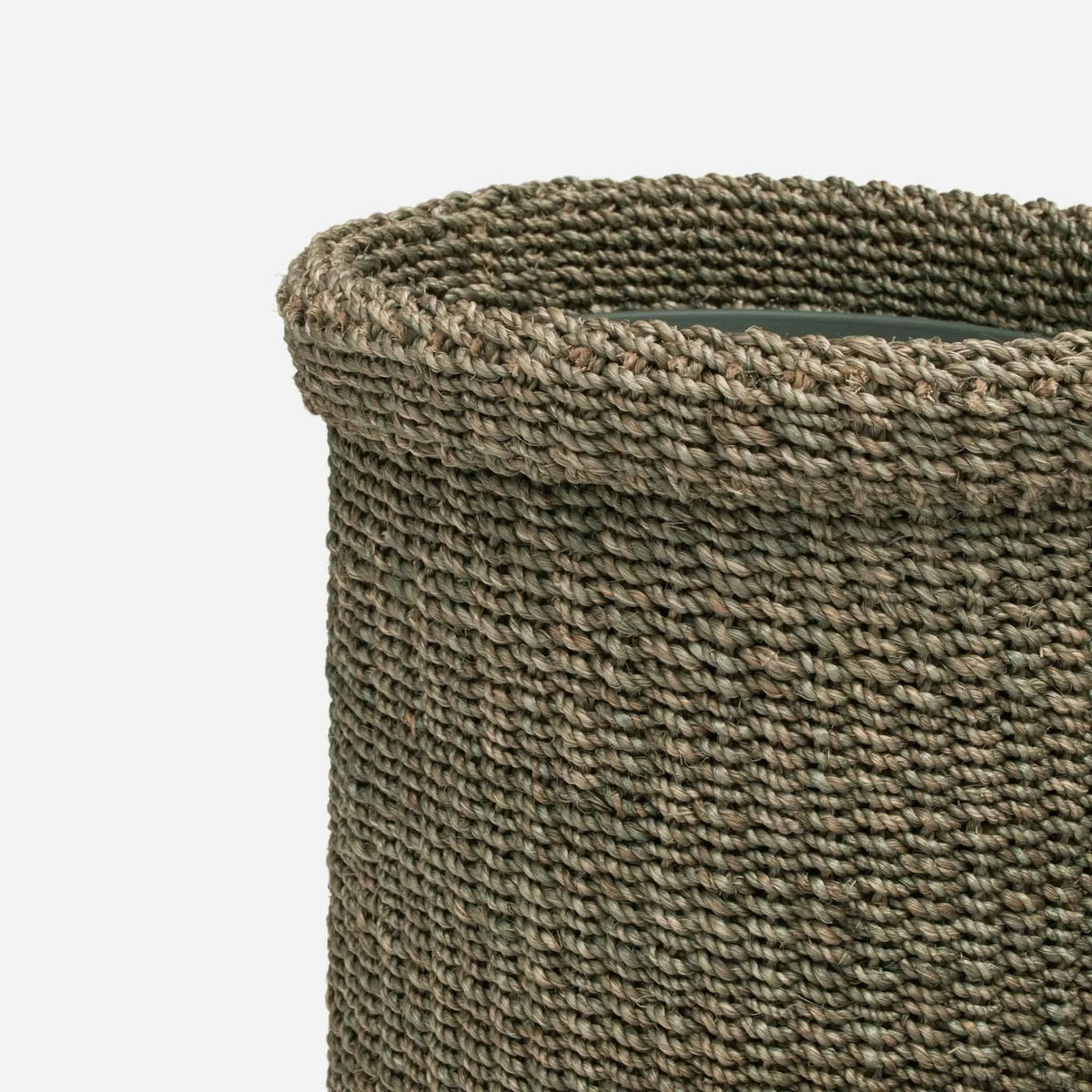 Pigeon and Poodle - PP004854 - Chelston Wastebasket - Chelston - Lava Slate Abaca Fiber