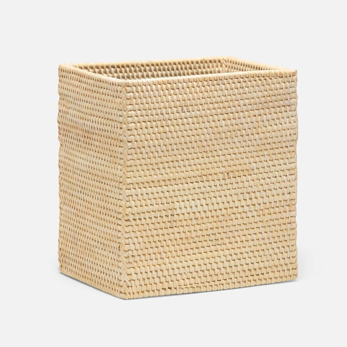 Pigeon and Poodle - PP004166 - Dalton Wastebasket - Dalton - Cream Rattan