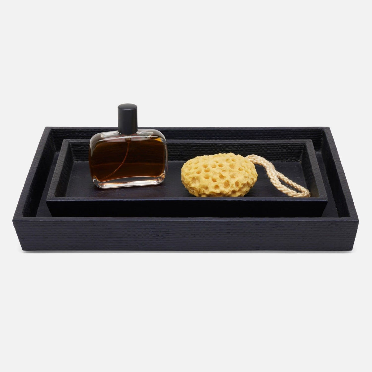 Pigeon and Poodle - PP000623 - Ghent Trays - Ghent - Natural Bagor Grass