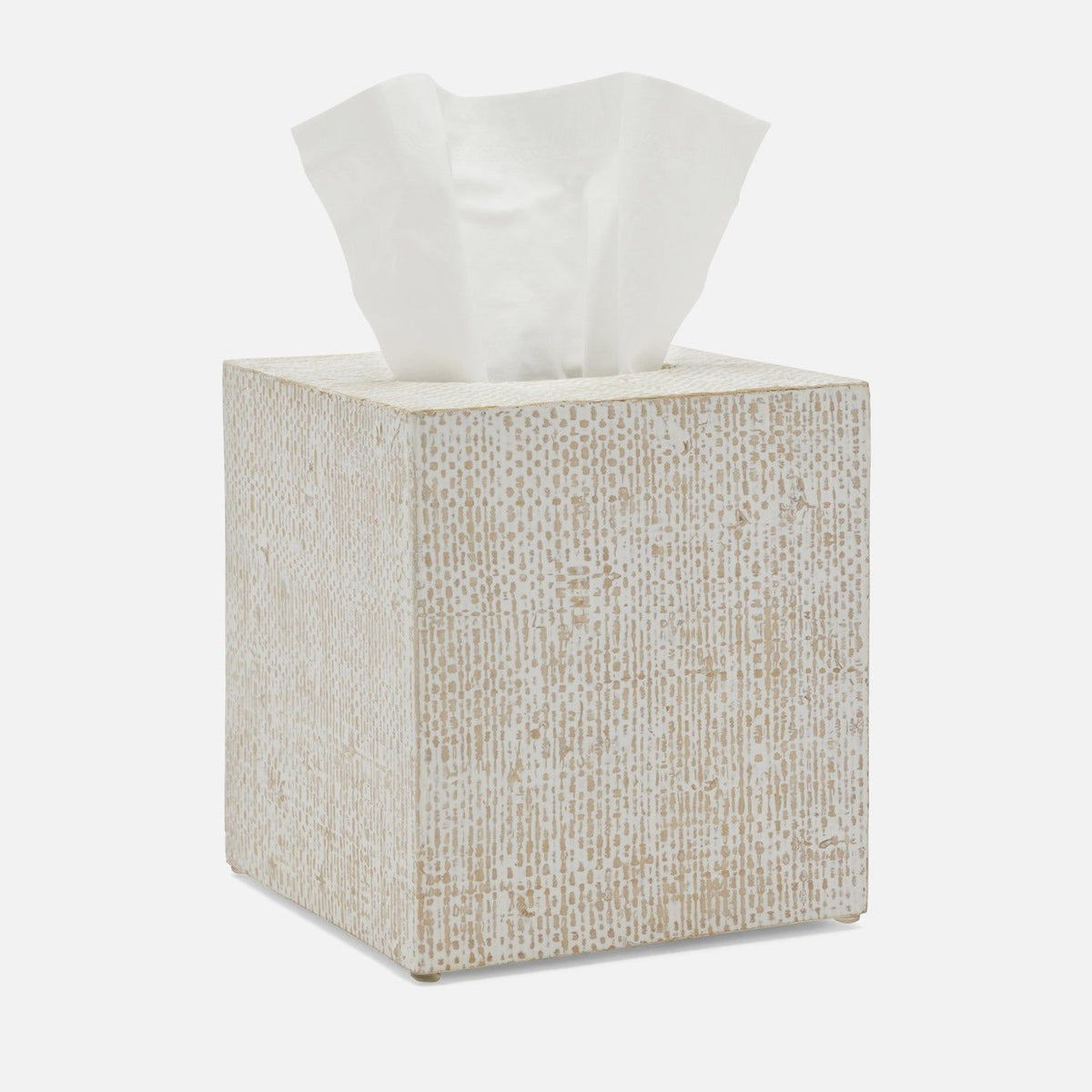 Pigeon and Poodle - PP006389 - Ghent Tissue Box - Ghent - Whitewashed Bagor Grass