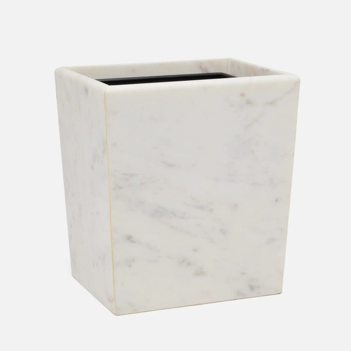 Pigeon and Poodle - PP006061 - Kavala Wastebasket - Kavala - White Marble