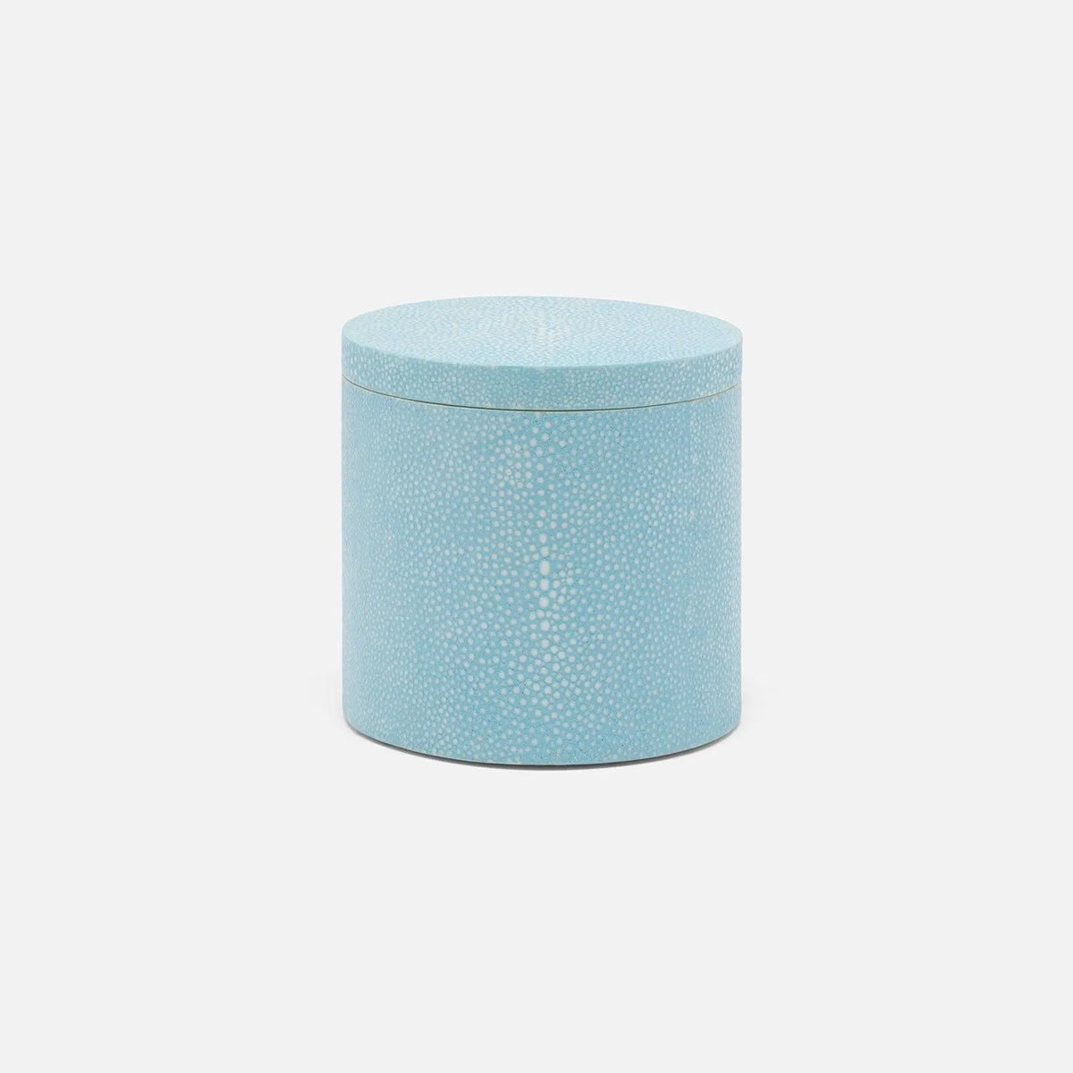 Pigeon and Poodle - PP000983 - Manchester Canister - Manchester - Dark Mushroom Realistic Faux Shagreen