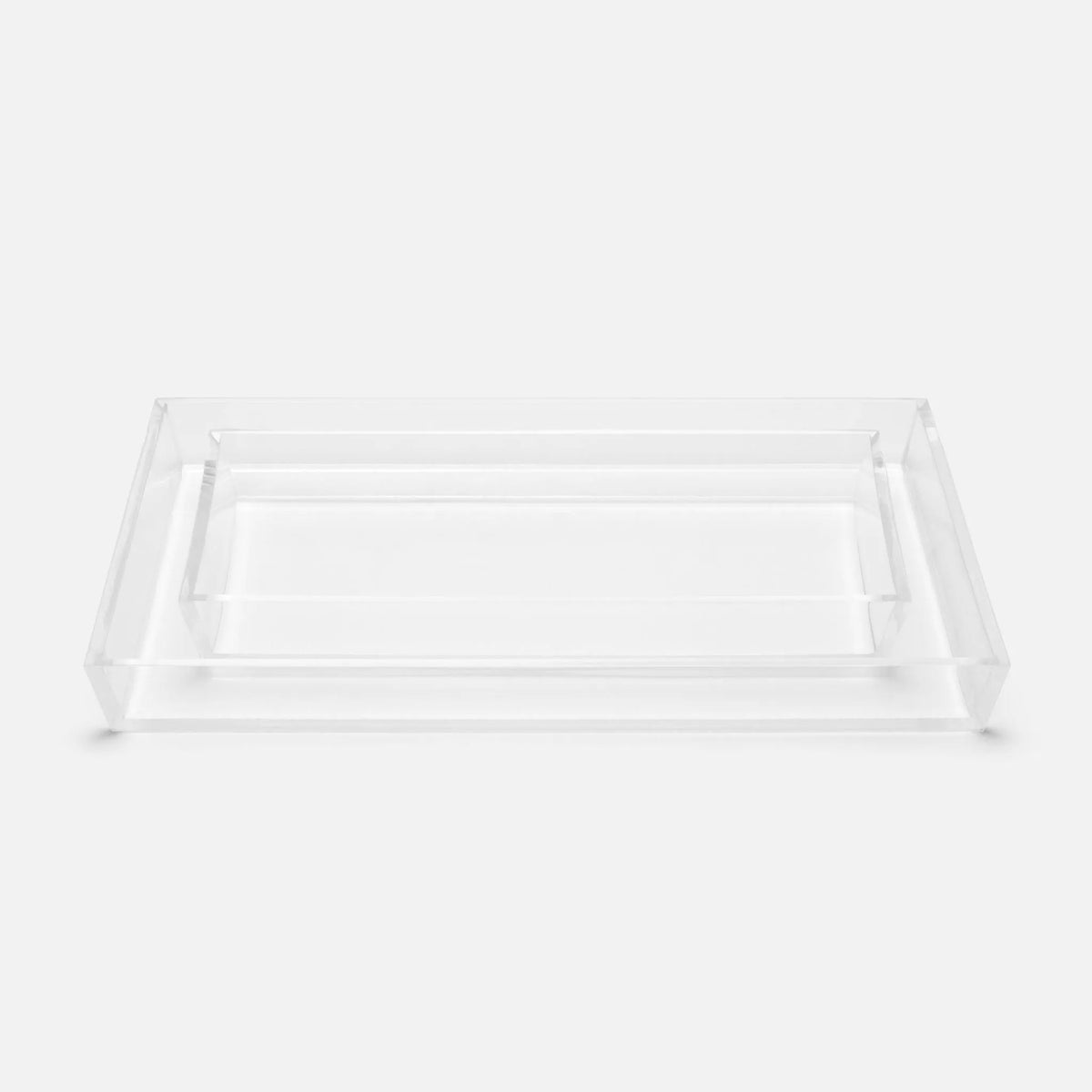 Pigeon and Poodle - PP004752 - Monette Trays - Monette - Clear Acrylic