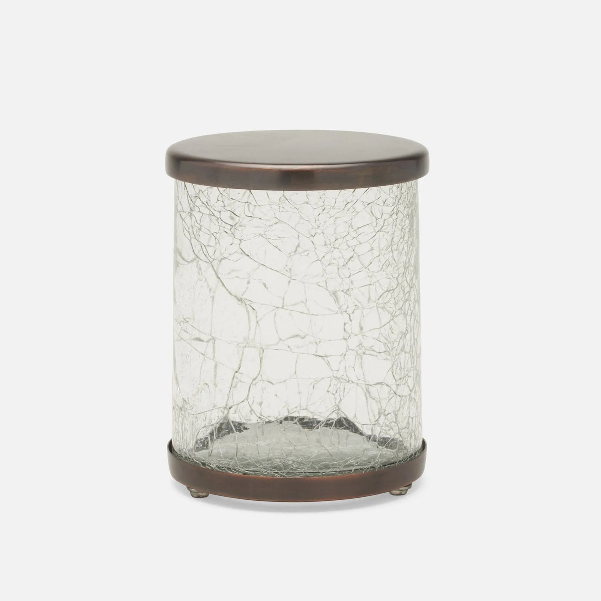 Pigeon and Poodle - PP004872 - Pomaria Canister - Pomaria - Dark Bronze Glass/Stainless Steel