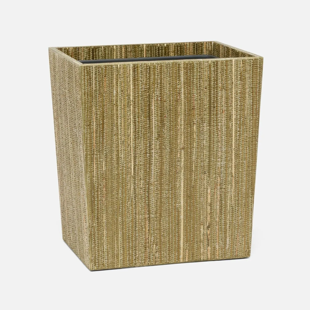 Pigeon and Poodle - PP007094 - Sumter Wastebasket - Sumter - Olive Hemp