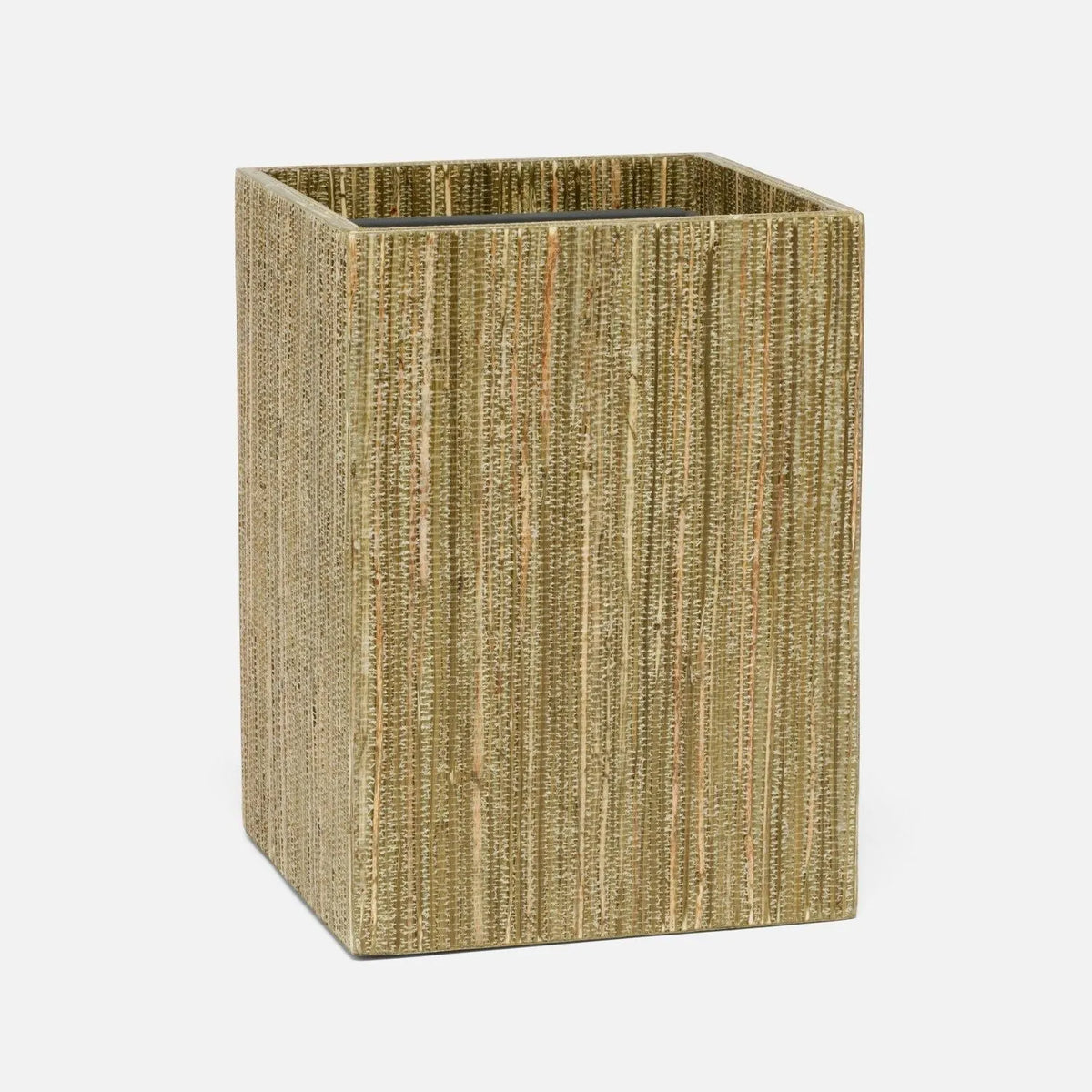 Pigeon and Poodle - PP007095 - Sumter Wastebasket - Sumter - Olive Hemp