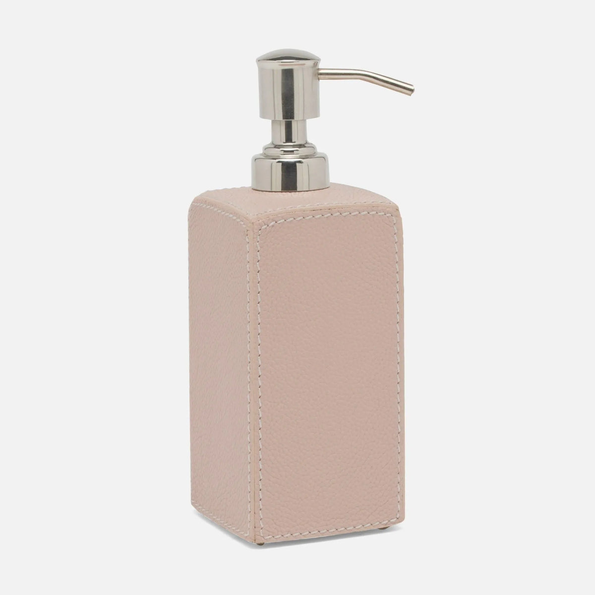 Pigeon and Poodle - PP005701 - Victoria Soap Pump - Victoria - Dusty Rose Full-Grain Leather