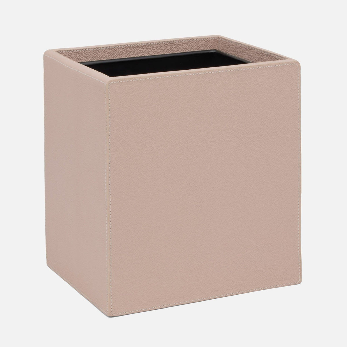 Pigeon and Poodle - PP005704 - Victoria  Wastebasket - Victoria - Dusty Rose Full-Grain Leather