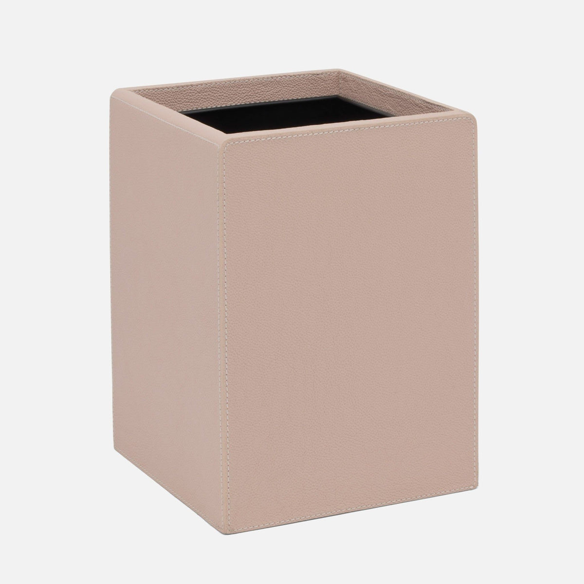 Pigeon and Poodle - PP005703 - Victoria  Wastebasket - Victoria - Dusty Rose Full-Grain Leather