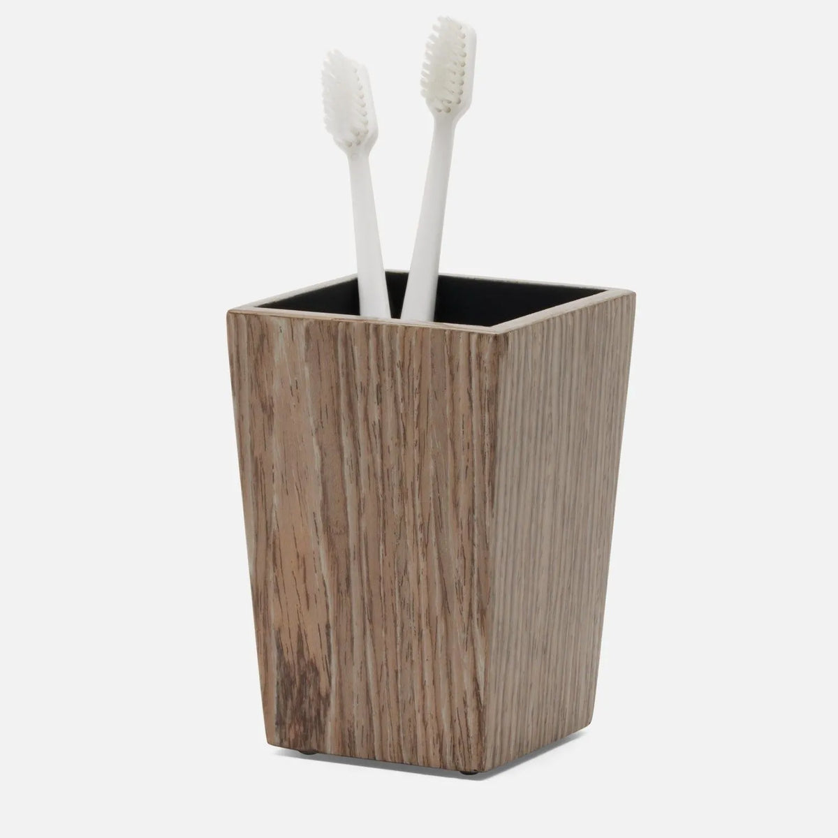 Pigeon and Poodle - PP005932 - Westerly Brush Holder - Westerly - Oak Veneer