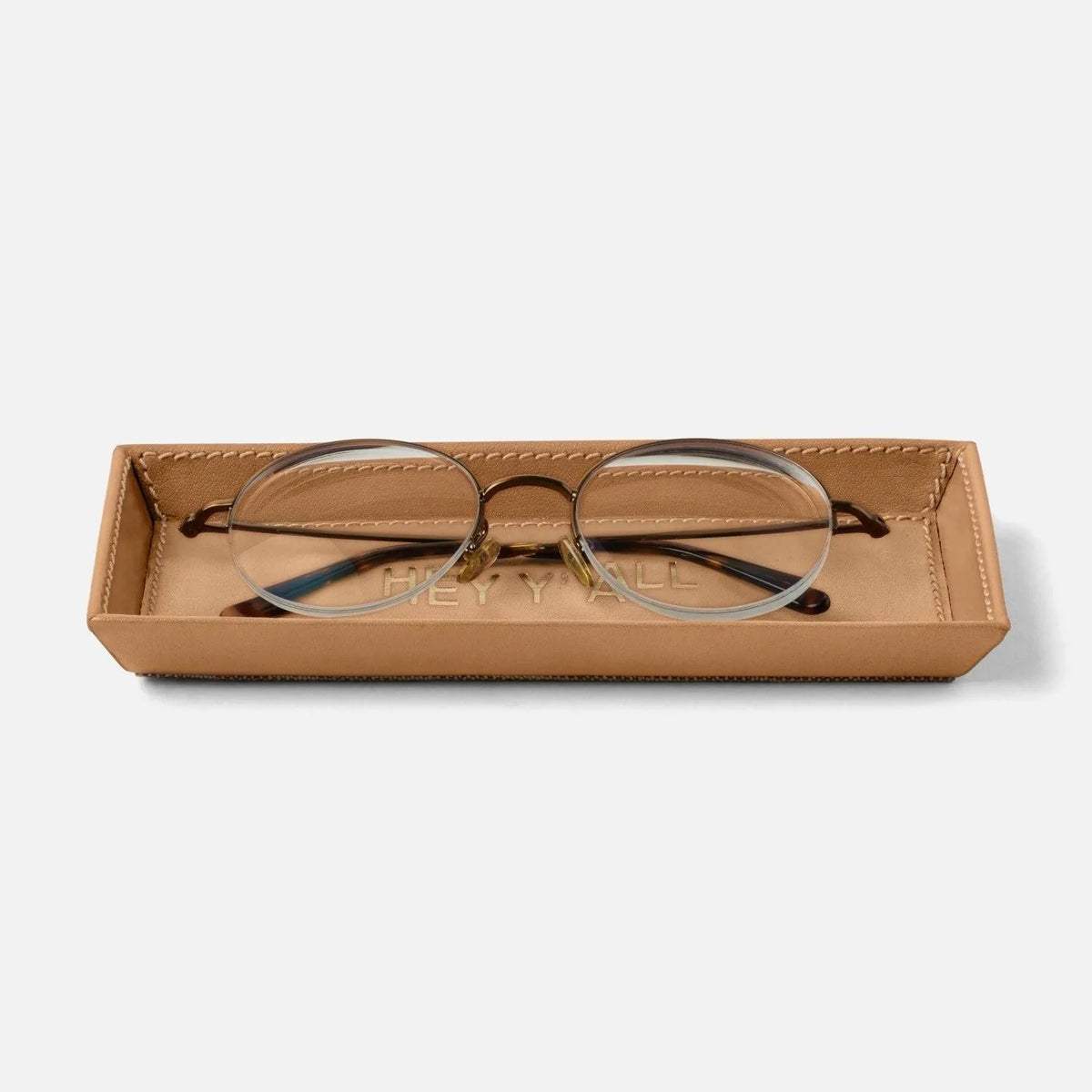 Pigeon and Poodle - PP006479 - Decorah Eyeglass Holder - Decorah - Aged Camel-HY Full-Grain Leather