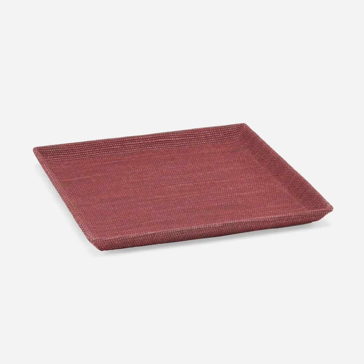 Pigeon and Poodle - PP006854 - Dresden Trays - Dresden - Burgundy Cotton Jute