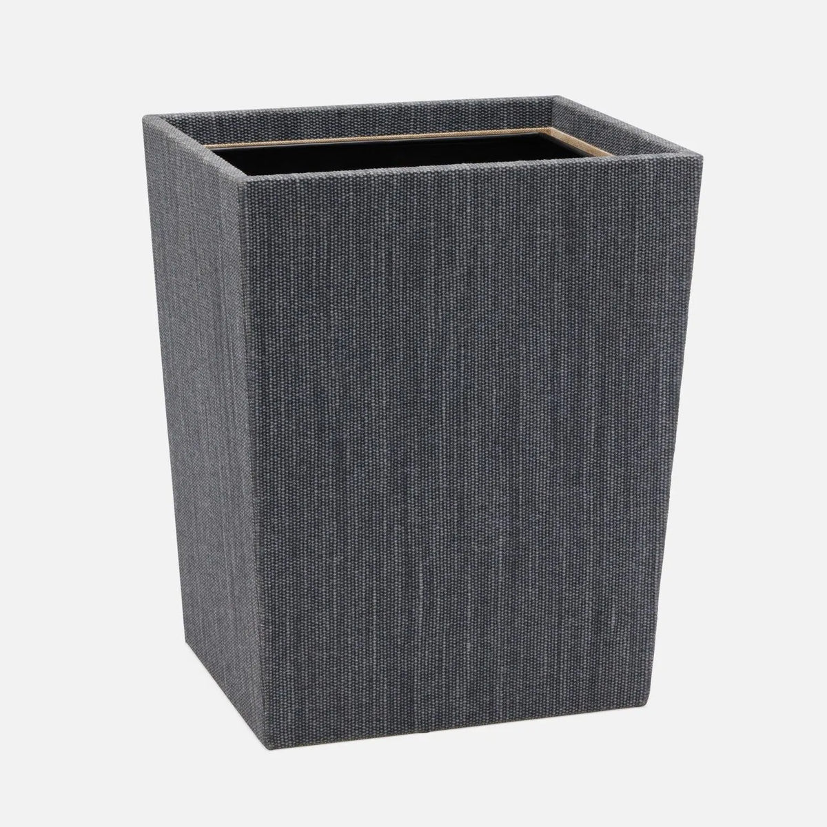 Pigeon and Poodle - PP006878 - Galway Wastebasket - Galway - Slate Blue Cotton Jute