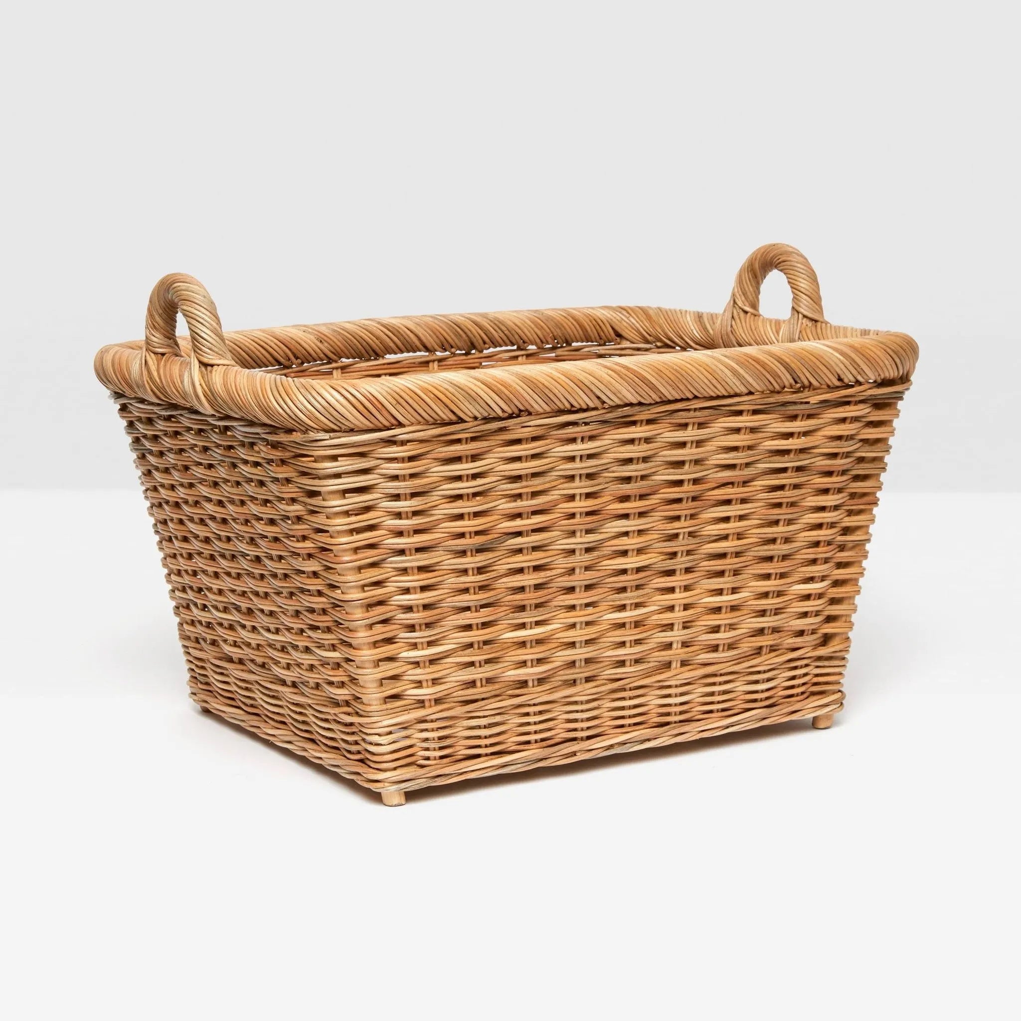 Pigeon and Poodle - PP002398 - Derry Basket - Derry - Natural Rattan