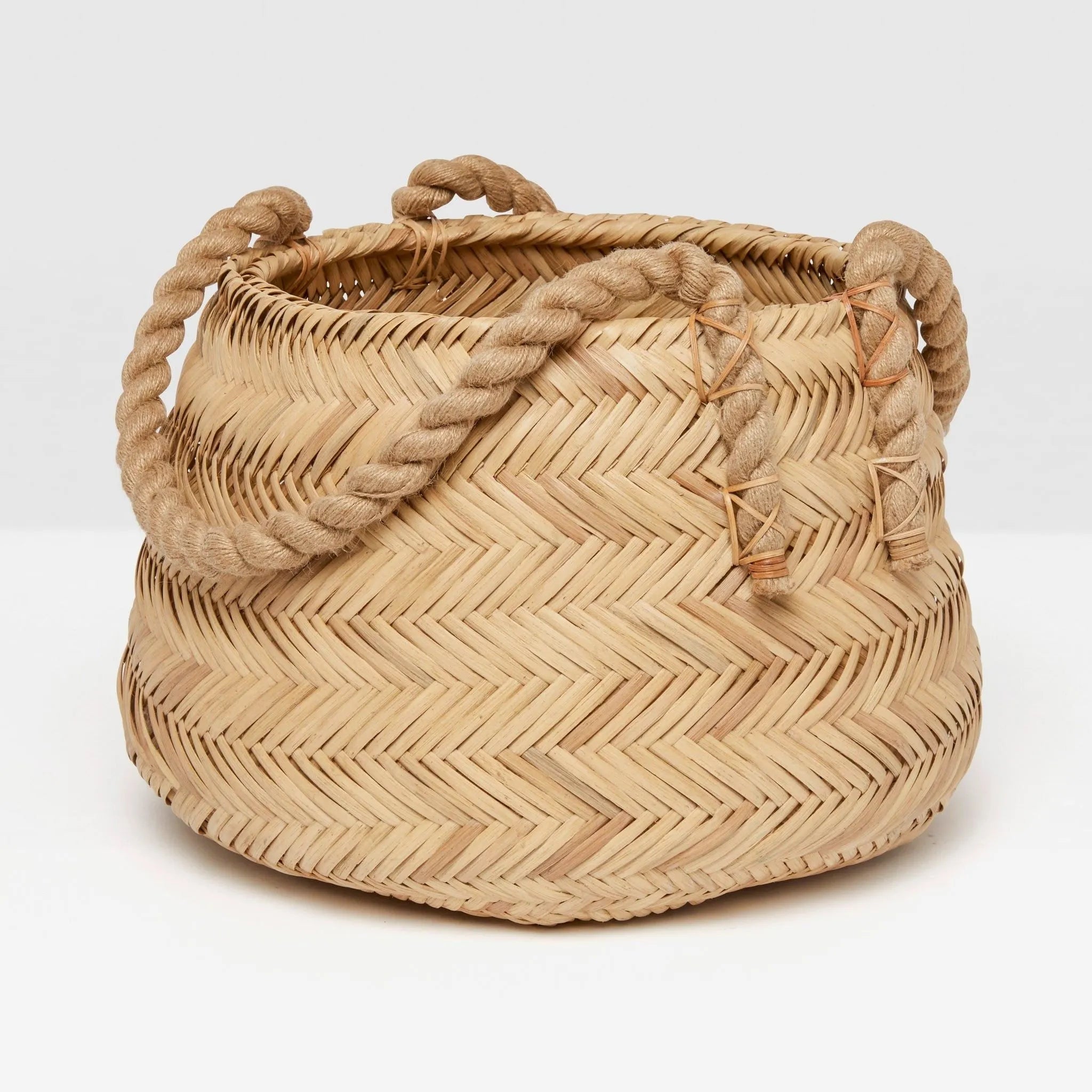 Pigeon and Poodle - PP002459 - Saunier Basket - Saunier - Natural Rattan