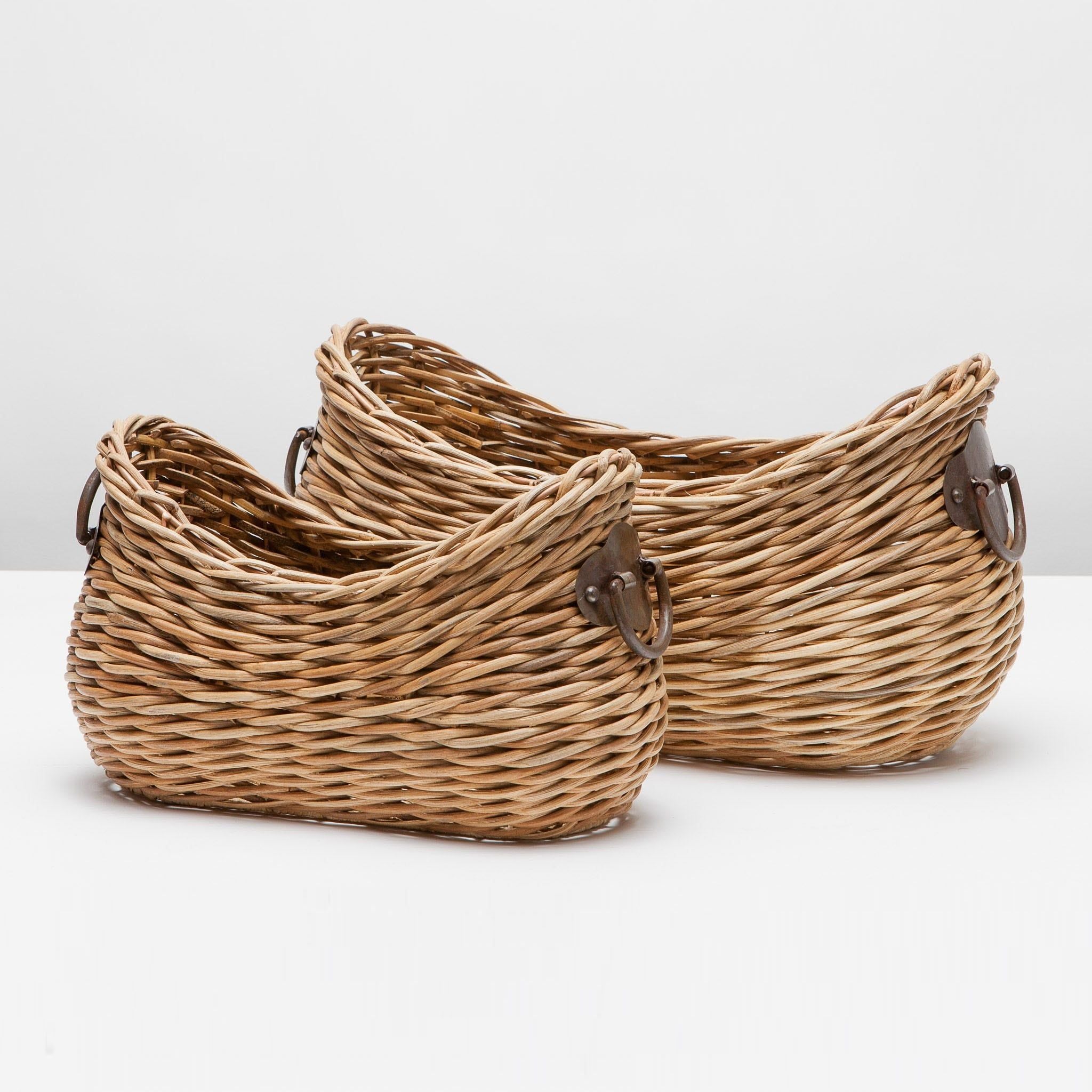 Pigeon and Poodle - PP002466 - Varna Basket Set - Varna - Natural Rattan