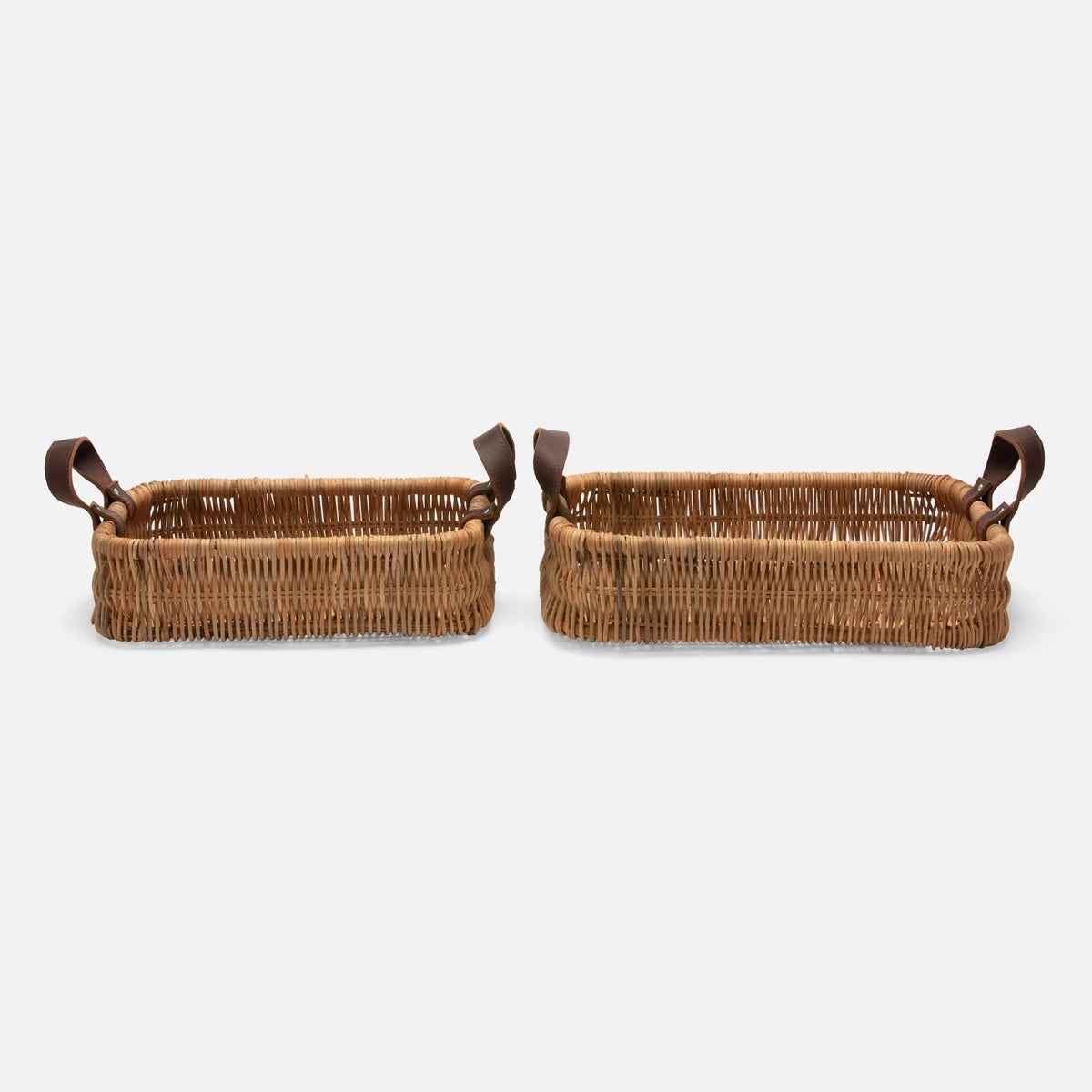 Pigeon and Poodle - PP004408 - Yakima Rectangular Baskets - Yakima - Natural Wicker