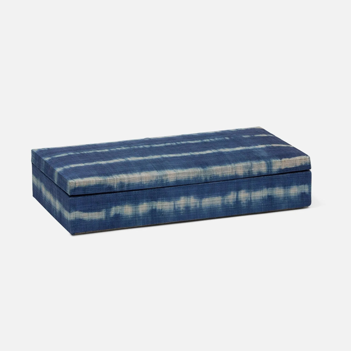 Pigeon and Poodle - PP002695 - Maili Tie-Dye Boxes - Maili - Blue Tie Dye Abaca