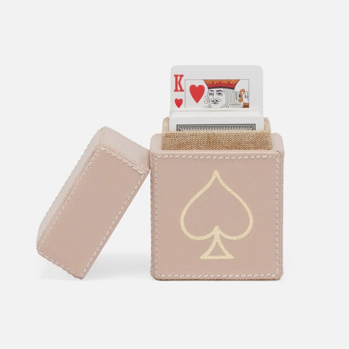 Pigeon and Poodle - PP006602 - Aira Textured Leather Box - Aira - Dusty Rose Full-Grain Leather