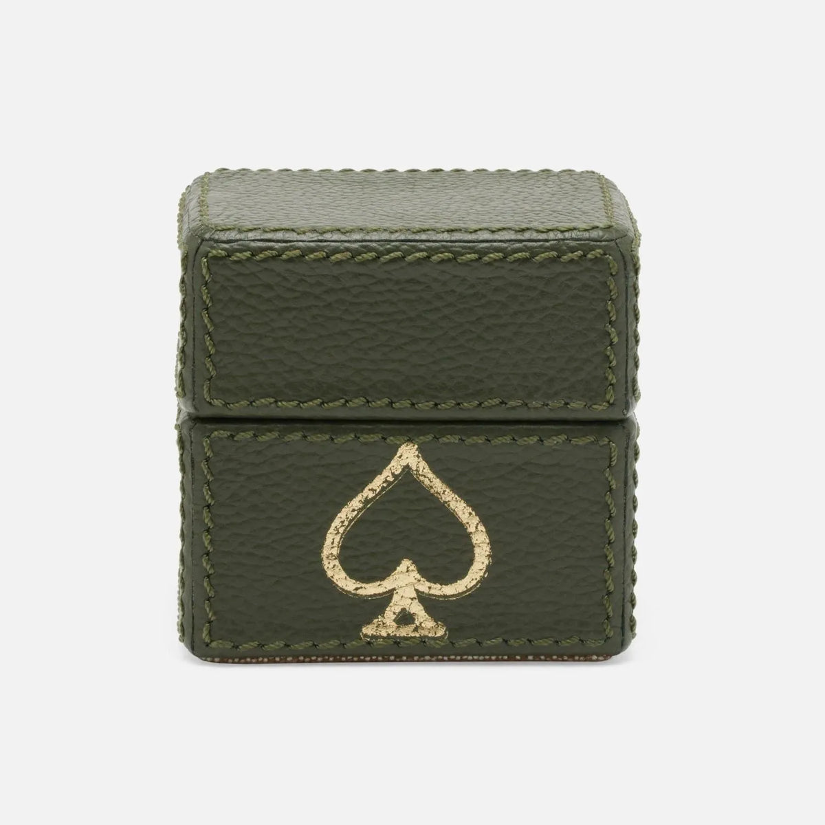 Pigeon and Poodle - PP006011 - Aira Textured Leather Box - Aira - Forest Green Full-Grain Leather