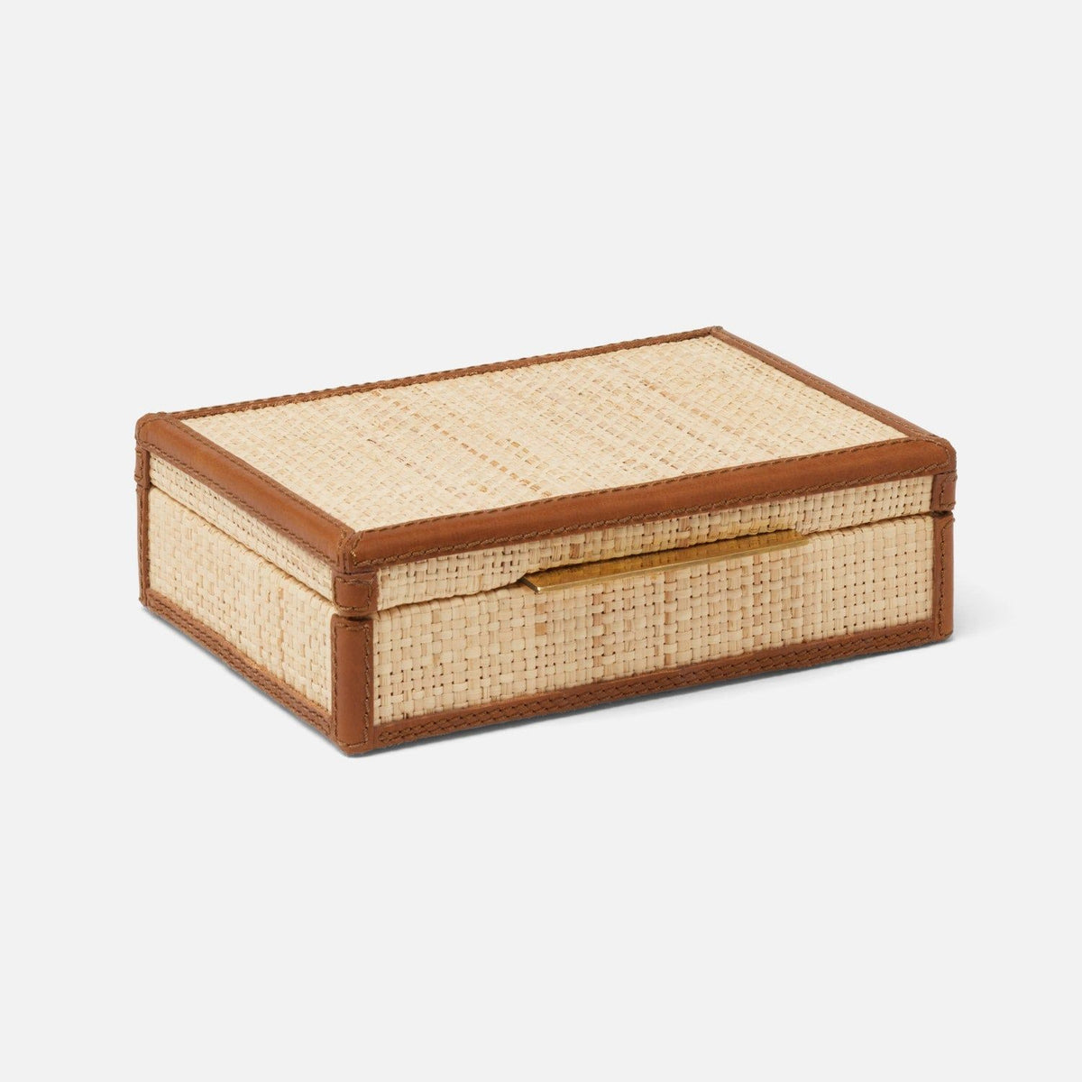 Pigeon and Poodle - PP007247 - Hanford Card Box Set - Hanford - Natural Raffia/Saddle Leather