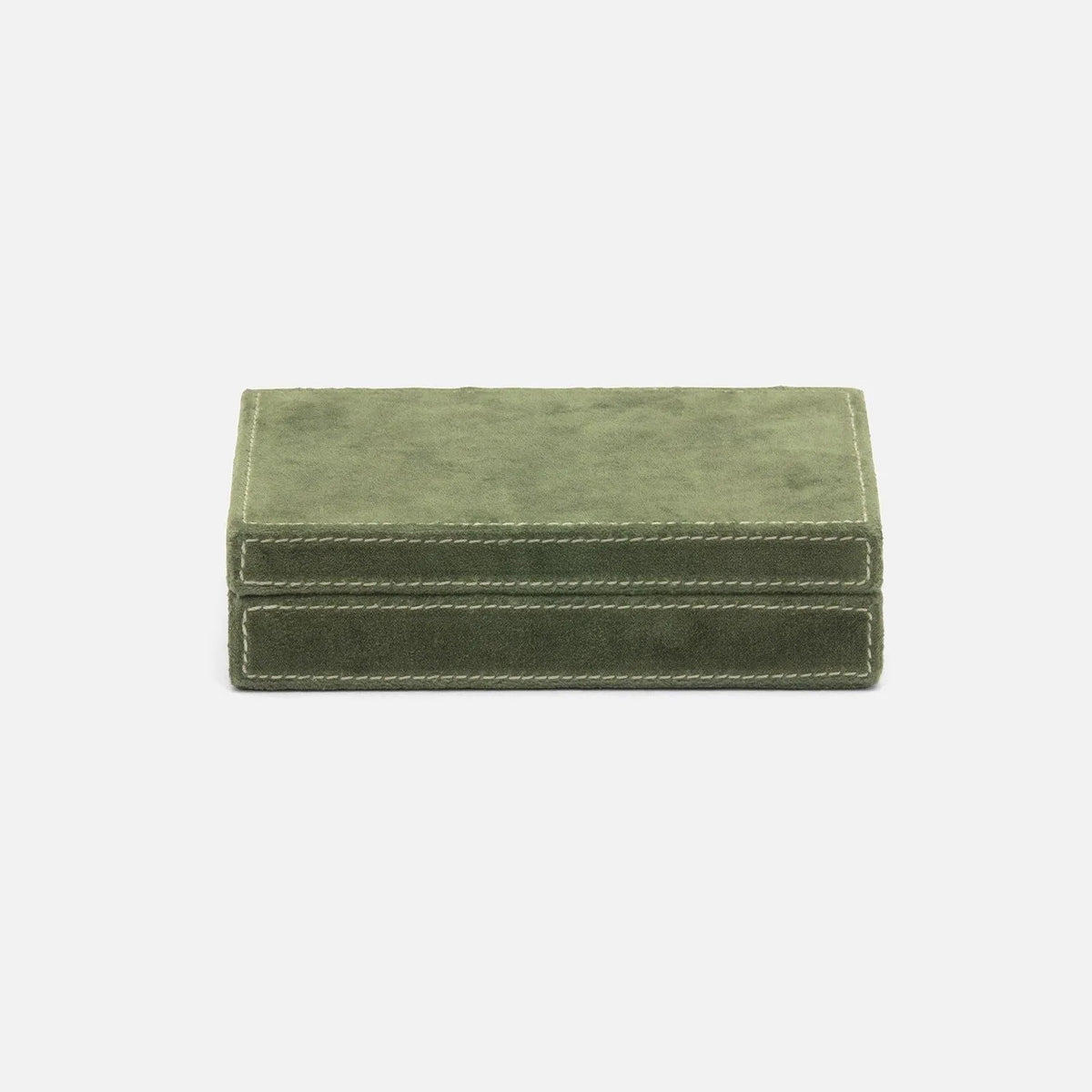 Pigeon and Poodle - PP004672 - Keokee Card Box - Keokee - Deep Green Velvet