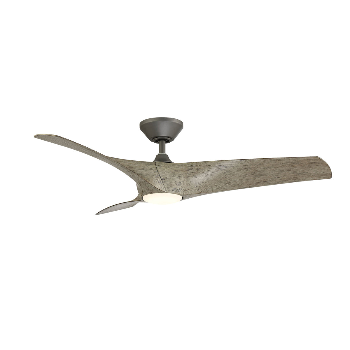 Modern Forms Fans Canada - FR-W2006-52L-GH/WW - 52"Ceiling Fan - Zephyr - Graphite/Weathered Wood