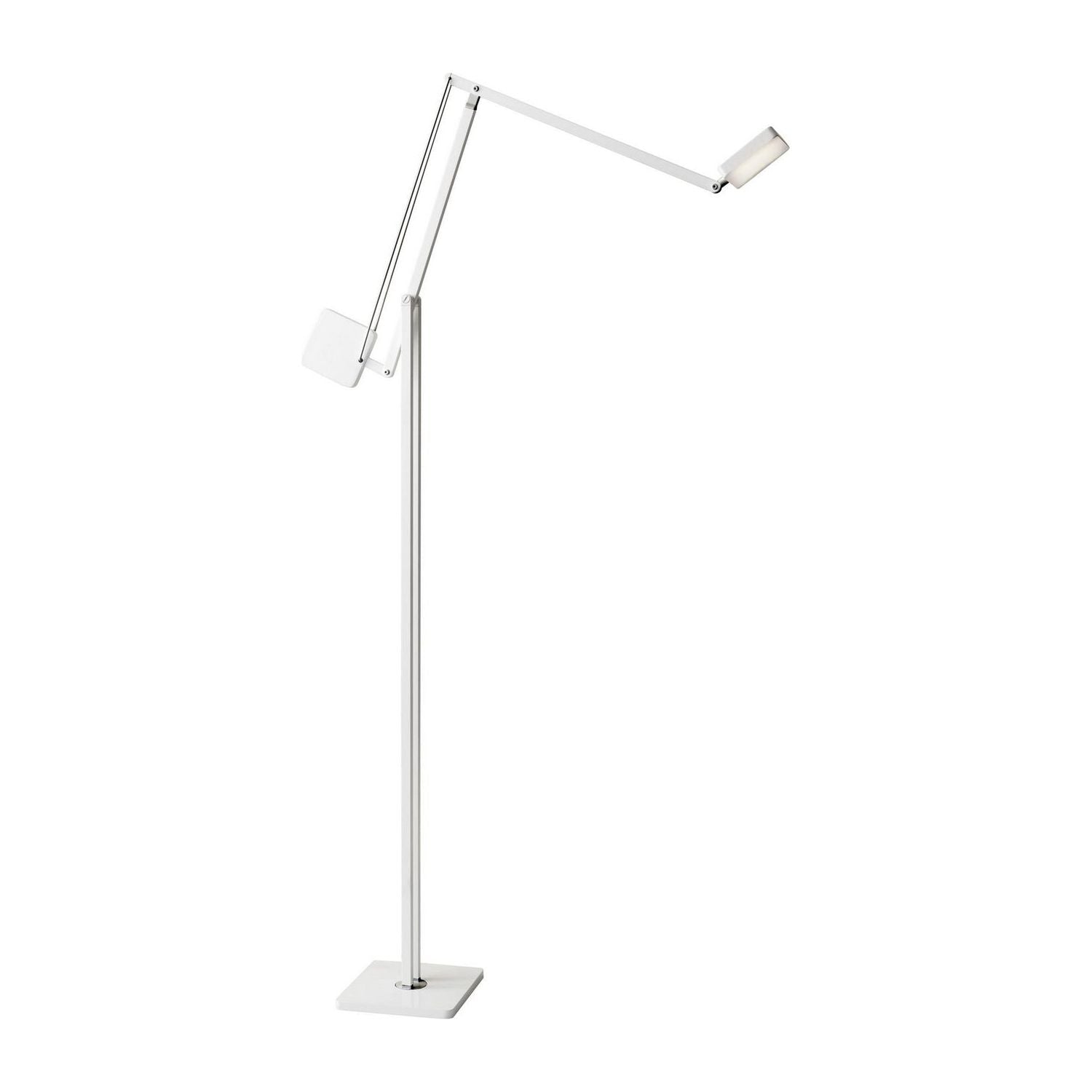 Adesso Home - AD9131-02 - LED Floor Lamp - Cooper - Matte White