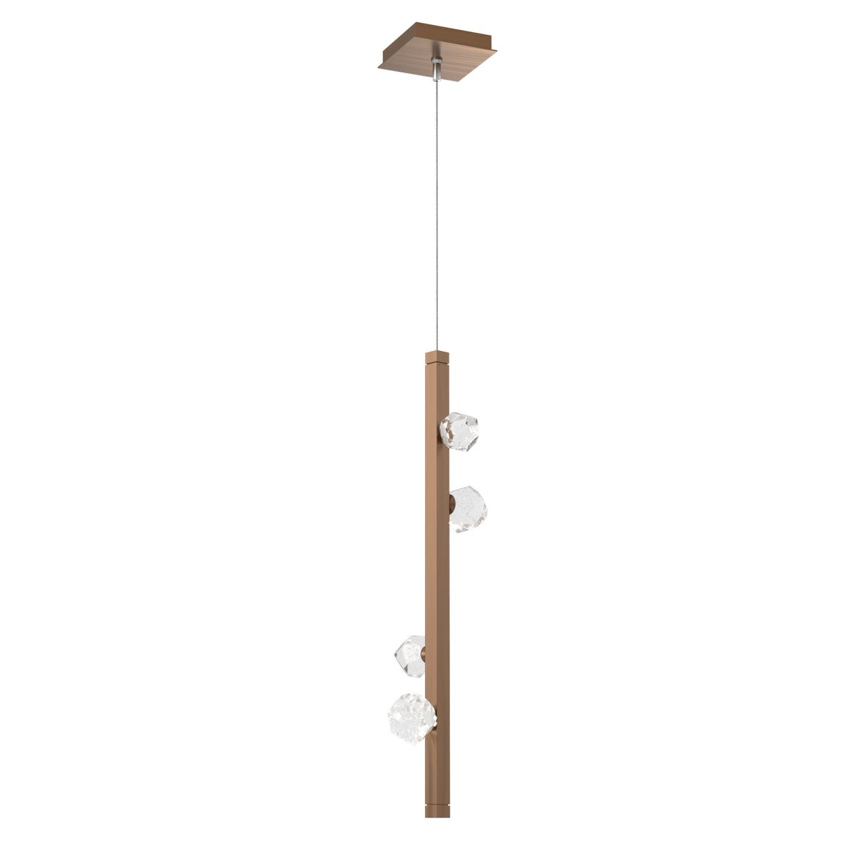 Hammerton Studio - LAB0070-01-RB-CZ-CA1-L3 - LED Pendant - Stella - Oil Rubbed Bronze