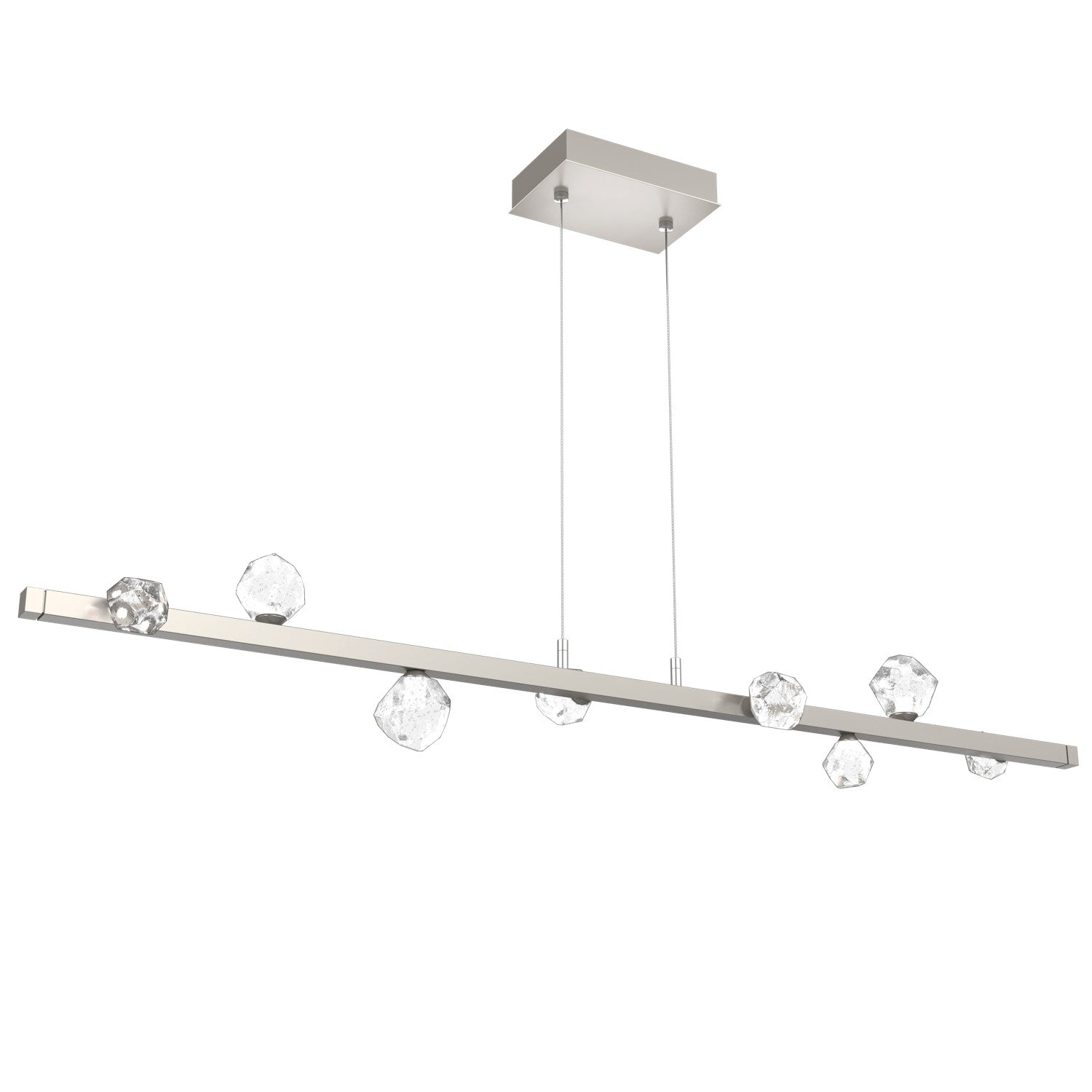 Hammerton Studio - PLB0070-54-BS-CZ-CA1-L3 - LED Linear Suspension - Stella - Beige Silver