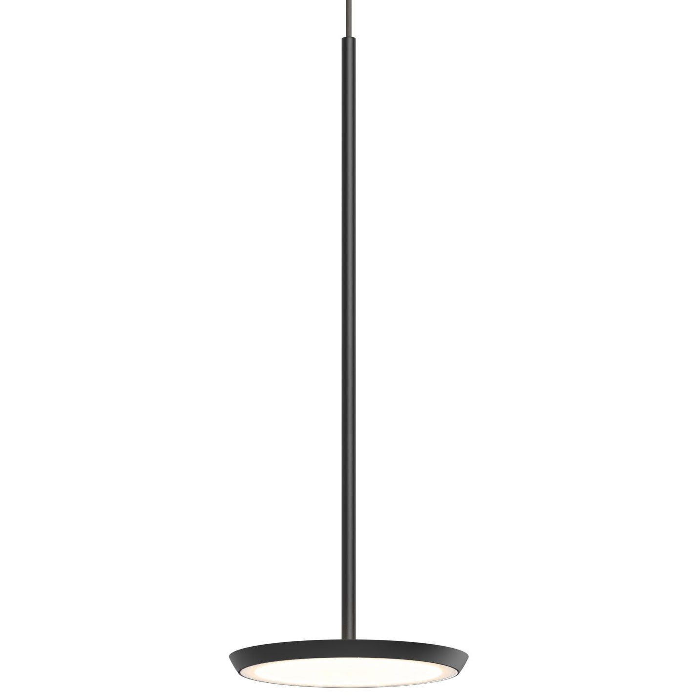 Pablo Designs - SKY SOLO BLK 3000 - LED Pendant - Sky - Chrome