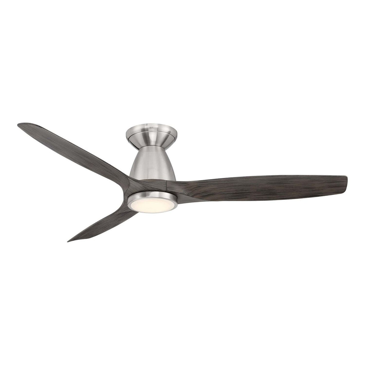 Modern Forms Fans Canada - FH-W2202-54L-BQ/EB - 54"Ceiling Fan - Skylark - Brushed Nickel/Ebony