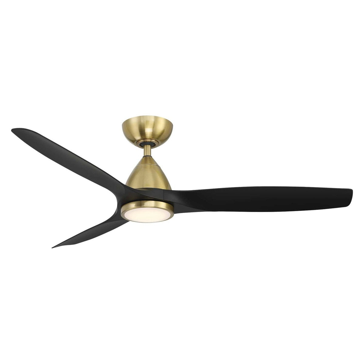 Modern Forms Fans Canada - FR-W2202-54L27SBPB - 54"Ceiling Fan - Skylark - Soft Brass/Matte Black