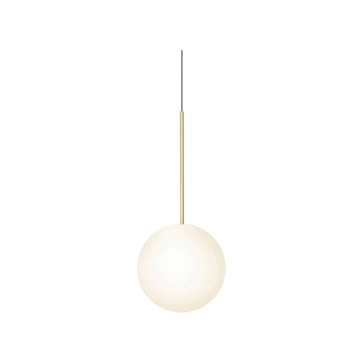 Pablo Designs - BOLA SPH 10 BRA - LED Pendant - Bola Sphere - Brass