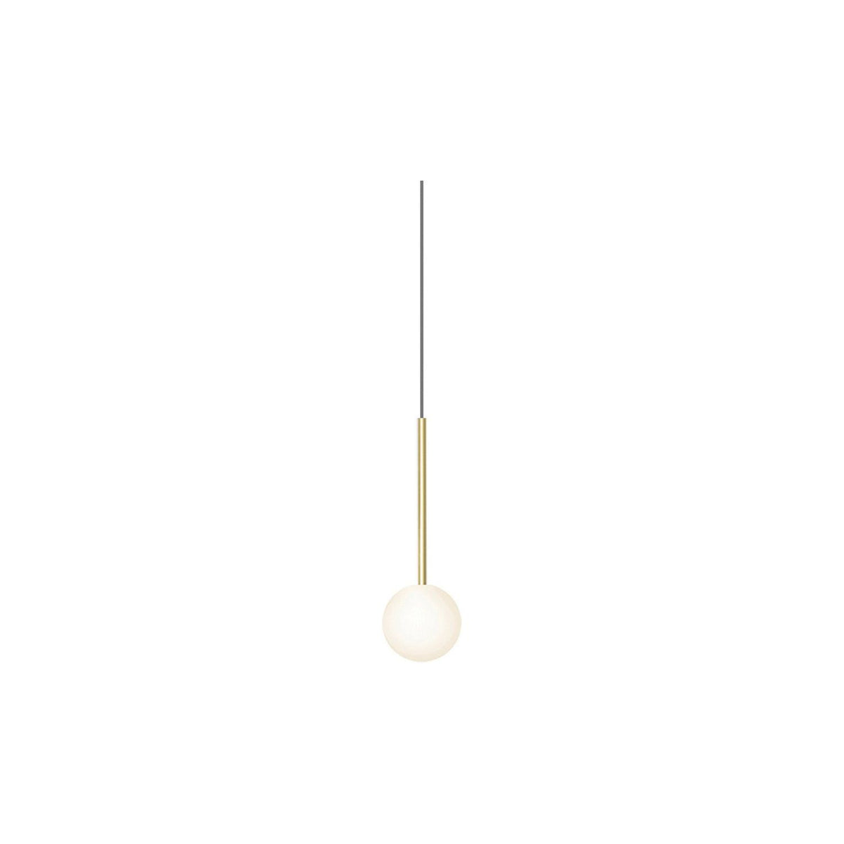 Pablo Designs - BOLA SPH 4 BRA - LED Pendant - Bola Sphere - Brass