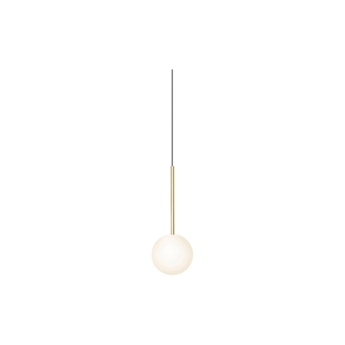 Pablo Designs - BOLA SPH 5 BRA - LED Pendant - Bola Sphere - Brass