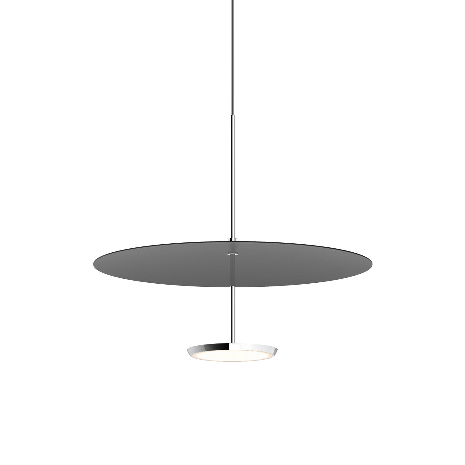 Pablo Designs - SKY DOME 18 BLK - LED Pendant - Sky - Black/Chrome