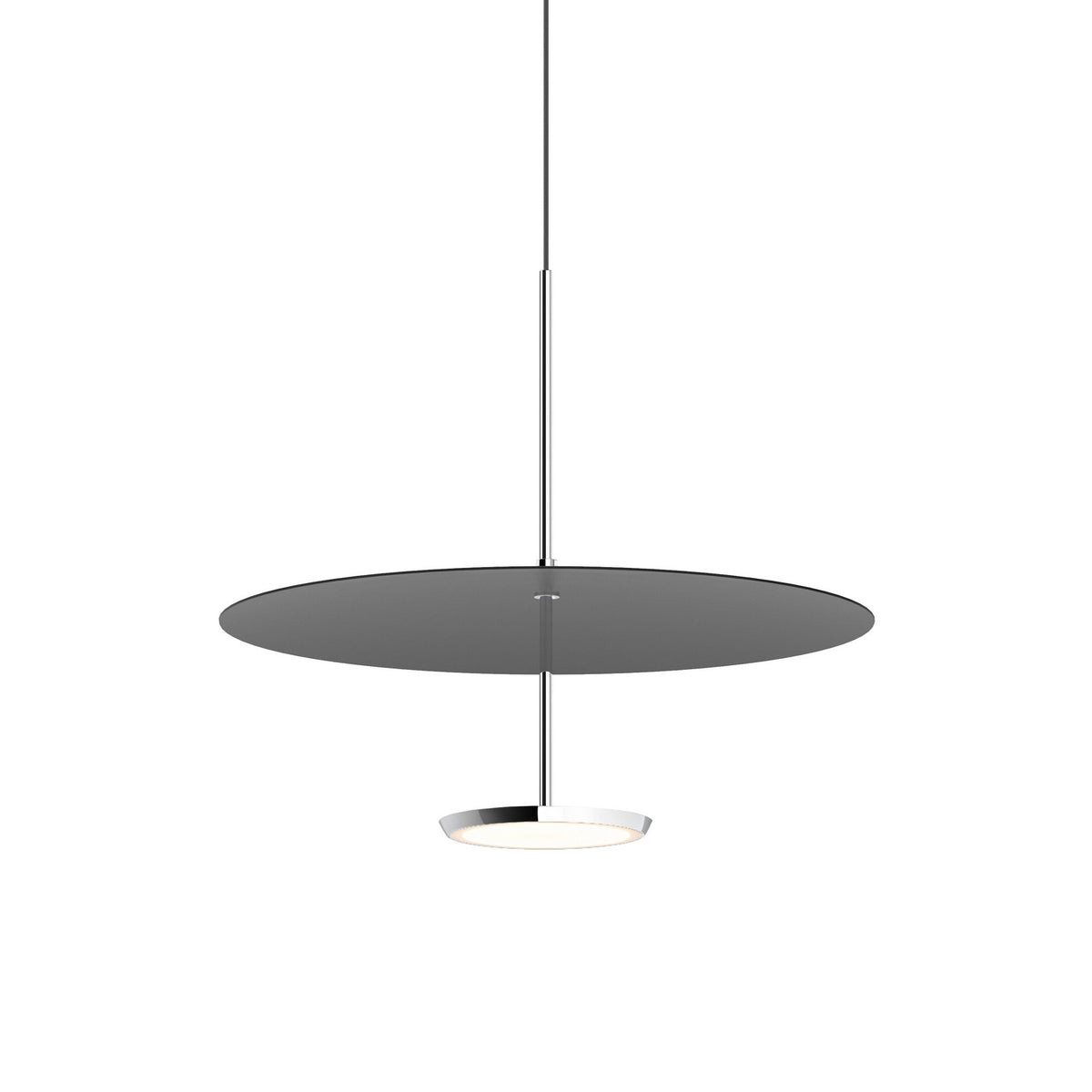 Pablo Designs - SKY DOME 18 BLK - LED Pendant - Sky - Black/Chrome