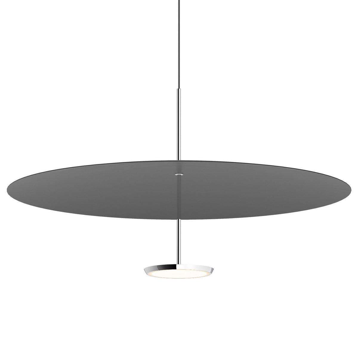 Pablo Designs - SKY DOME 32 BLK - LED Pendant - Sky - Black/Chrome