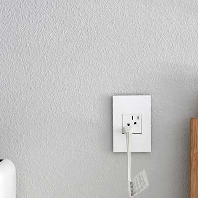 adorne® 15A Dual Tamper-Resistant Outlet with Wall Plate