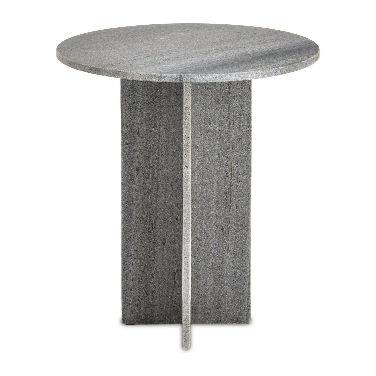 Currey and Company - 3000-0221 - Accent Table - Harmon - Gray