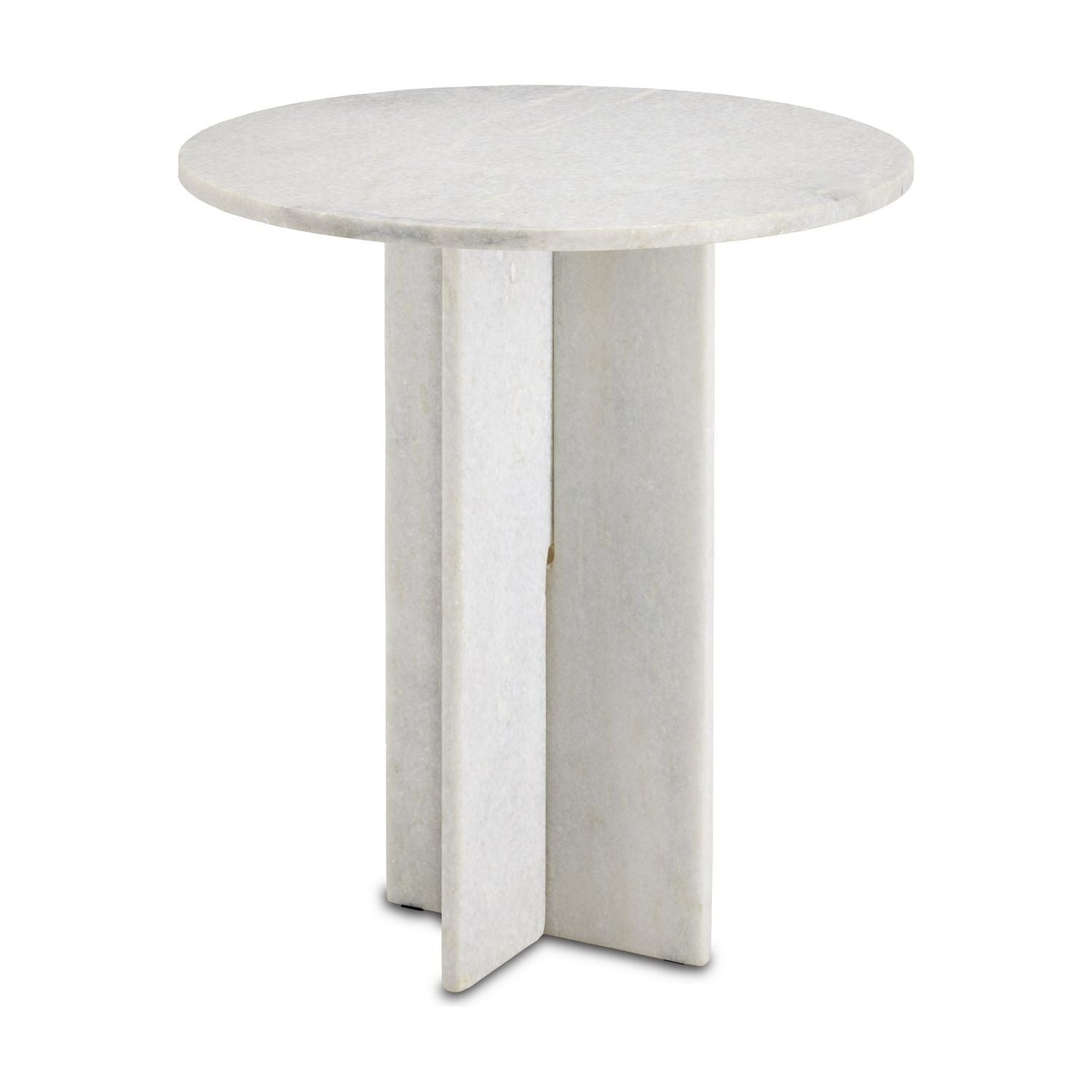 Currey and Company - 3000-0222 - Accent Table - Harmon - White